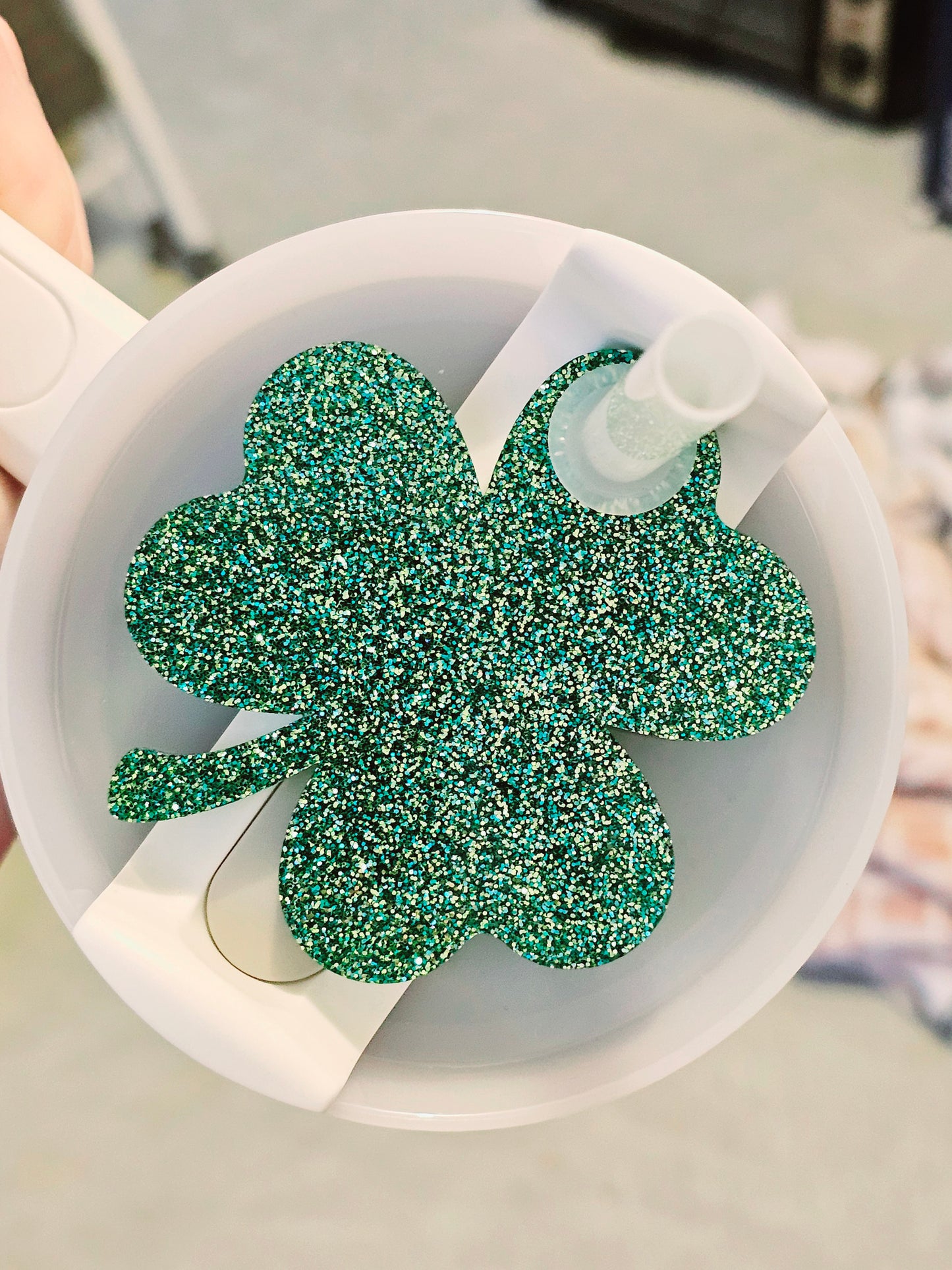 Shamrock Tumbler Topper